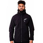 Softshell Jas zwart met Gorilla Outline - Mannen