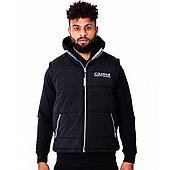 Bodywarmer zwart met CANNA logo - Mannen