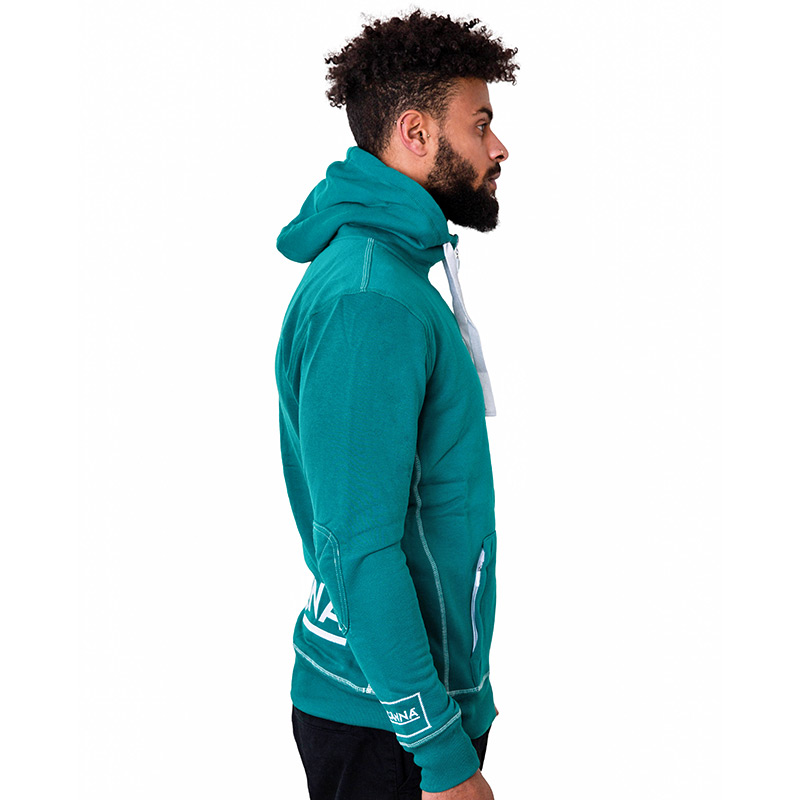 Men's Canna Hooded Vest Green