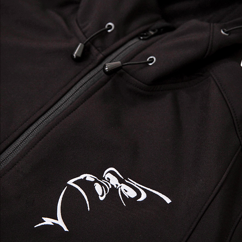 Men's Softshell Jacket with Gorilla outline