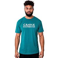 T-shirt groen met CANNA logo - Mannen