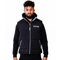 Bodywarmer zwart met CANNA logo - Mannen
